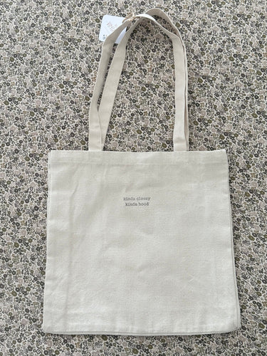 Hand Stamped Tote Bag
